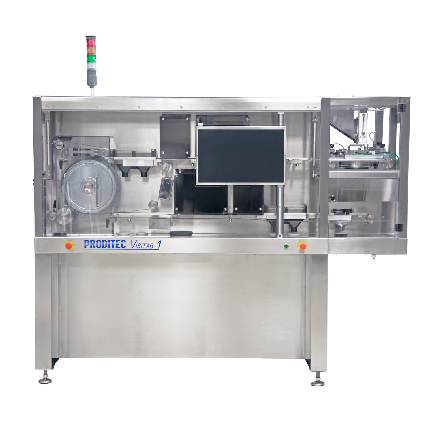 Prodetec Inspection Machine Proditec - Visitab 1 - Hybrid inspection machine for tablets and capsules